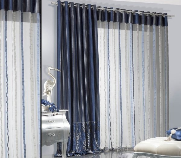 Firany w pasy pionowe, firany w pasy poziome - nowoczesne i modne