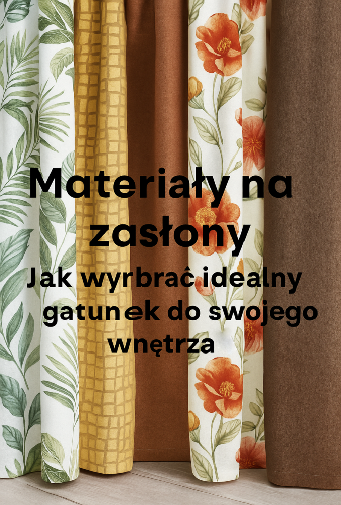 Materiał na zasłony - rodzaje, właściwości, wady i zalety