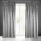GOTOWE ZASŁONY W STYLU GLAMOUR NA TAŚMIE Z WELURU AMBI ~ nr 301 ~ 1,40m x 2,70m