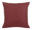 NOWOCZESNA POSZEWKA DEKORACYJNA ~ ALARA/3 ~ 40x40 ~ BORDO