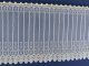 Eleganckie zazdrostki panelowe - organtyna z gipiurą - "Ornament" krem - 90