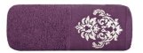 RĘCZNIK FROTTE ~ RE/DAMASK/09/ŚLIW ~ ŚLIWKA ~ 50cm x 90cm