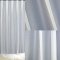 Nowoczesne firana z siatki – elegancka firana bez prasowa "BIRNE" biel - 320 - kupon 1,40m
