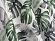 ŻAKARDOWA TKANINA NA ZASŁONY W LIŚCIE PALMOWE - MONSTERA ~ "ESME III" ~ 150