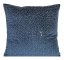 WELUROWA POSZEWKA DEKORACYJNA ~ IDALIA ~ 45x45 ~ GRANAT + SREBRO