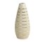 ELEGANCKI WYSOKI WAZON DEKORACYJNY ~ WAZON CERAMICZNY W KOLORZE SZAMPANA ~ MELINDA-1