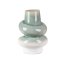 KREMOWO MIĘTOWY WAZON ~ FIKUŚNY WAZON W STYL BOHO ~ OZDOBNY WAZON CERAMICZNY ~ LIANA6