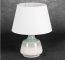KREMOWO MIĘTOWA LAMPA ~ CERAMICZNA LAMPA W STYL BOHO ~ LAMPA OZDOBNA ~ LIANA1