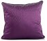 POSZEWKA DEKORACYJNA ~ GLAM ~ 45x45 ~ FIOLET