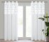 GOTOWA FIRANA Z FALBANKAMI ~ GOTOWA FIRANA FALBANKI NA PRZELOTKACH ~ AURA BIEL ~ 1,40m x 2,50m