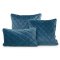 WELUROWA POSZEWKA DEKORACYJNA ~ VELVET/27/H ~ 45x45 ~ GRANAT