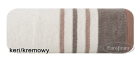 EKSKLUZYWNY RĘCZNIK FROTTE ~ RE/KERI/02/K ~ KREM ~ 70cm x 140cm