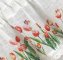 Gotowe zazdrostki w tulipany - prowansalskie zazdrostki z tunelem - Stella - 30x150