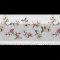 Gotowe zazdrostki kwiat magnolii - prowansalskie zazdrostki z tunelem - Ari - 30x150