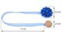 MAGNES DO FIRAN I ZASŁON ~ UPINACZ DEKORACYJNY Z MAGNESEM ~ M/31 ~ GRANAT ~ 2 SZT