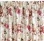 ELEGANCKIE GOTOWE ZASŁONY NA TAŚMIE W KWIATY Z WELURU LILLIE ~ nr 211 ~ 1,40m x 2,70m