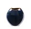 ELEGANCKI GRANATOWO ZŁOTY WAZON CERAMICZNY ~ NOWOCZESNY WAZON DEKORACYJNY ~ AMORA1-3