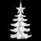 OZDOBA CHOINKOWA SW/OZD/TREE/5-1 ~ CHOINKA ~ BIEL ~ kpl. 6szt