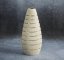 ELEGANCKI WYSOKI WAZON DEKORACYJNY ~ WAZON CERAMICZNY W KOLORZE SZAMPANA ~ MELINDA-1