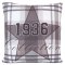 POSZEWKA DEKORACYJNA ~ ASTRE ~ 40x40 ~ SZARY ~ KPL 2 szt