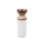 WYSOKI WAZON CERAMICZNY W KOLORZE BIAŁO BRĄZOWYM ~ WAZON DEKORACYJNY ~ ERINA-05