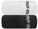 RĘCZNIK FROTTE ~ RE/ORN/07/FI+RÓŻ ~ FIOLET + RÓŻ ~ 50cm x 90cm