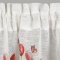 Gotowe zazdrostki w tulipany - prowansalskie zazdrostki z tunelem - Stella - 30x150