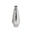SREBRNY WAZON W STYLU GLAMOUR ~ NOWOCZESNY WAZON DEKORACYJNY ~ ERNA-1-02
