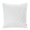 WELUROWA POSZEWKA DEKORACYJNA ~ VELVET/28/B ~50x50 ~ BIEL
