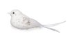 OZDOBA CHOINKOWA SW/OZD/BIRD/11/B ~ PTAK ~ BIEL ~ kpl. 6szt