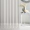 kremowa firana z gipiurą SCILLA 280 cm