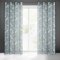 GOTOWE FIRANY NA PRZELOTKACH W KWIATY LUNA ~ nr 1799 ~ 1,40m x 2,50m