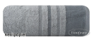 EKSKLUZYWNY RĘCZNIK FROTTE ~ RE/KERI/06/POPI ~ POPIELATY ~ 70cm x 140cm