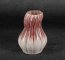KREMOWO RÓŻOWY WAZON DEKORACYJNY ~ PASTELOWY WAZON CERAMICZNY ~ EVITA-01