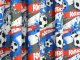 DZIECIĘCE ZASŁONY DLA CHŁOPCÓW - ZASŁONY BAWEŁNIANE ~ "FOOTBALL" MIX ~ 160 ~ KUPON 1,25M