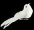 OZDOBA CHOINKOWA SW/OZD/BIRD/35-1 ~ PTAK ~ BIEL ~ kpl. 6szt