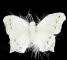 OZDOBA CHOINKOWA SW/OZD/MOTYL/3-1 ~ MOTYL ~ BIEL ~ kpl. 6szt
