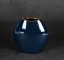 ELEGANCKI GRANATOWO ZŁOTY WAZON CERAMICZNY ~ NOWOCZESNY WAZON DEKORACYJNY ~ AMORA1-3