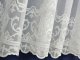 ELEGANCKA FIRANA Z ETAMINY ~ ETAMINA HAFTOWANA W ORNAMENTY ~ "KATIA" KREM ~ 290