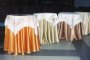 TKANINA ZASŁONOWA ~ SATYNA ~ SZANTUNG - SHANTUNG ~ MIODOWY POMARAŃCZ 39 ~ 150 ~ KUPON 3,50M