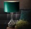 NOWOCZESNA LAMPA Z WELUROWYM ABAŻUREM ~ LAMPA STOJĄCA W STYLU GLAMOUR ~ ADA-01
