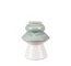 KREMOWO MIĘTOWY WAZON ~ FIKUŚNY WAZON W STYL BOHO ~ OZDOBNY WAZON CERAMICZNY ~ LIANA7