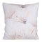 WELUROWA POSZEWKA DEKORACYJNA ~ VELVET 8 ~ 45x45 ~ KREM + BEŻ