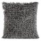 POSZEWKA DEKORACYJNA ~ SHAGGY 2 ~ STAL ~ 40x40 ~ KPL 2 szt