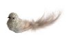 OZDOBA CHOINKOWA SW/OZD/BIRD/47-3 ~ PTAK ~ SREBRO ~ kpl. 6szt