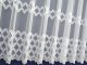 ELEGANCKA FIRANA HAFTOWANA ~ BATYST HAFTOWANY SZLAKOWO ~ "ERATO" BIEL ~ 310