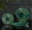 NOWOCZESNY WAZON DEKORACYJNY ~ ZIELONY WAZON CERAMICZNY ~ LEXIE/WAZ/02