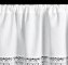 Gotowe zazdroski retro z tunelem - zazdroski babuni - Rose - biel - 60x150