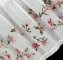 Gotowe zazdrostki kwiat magnolii - prowansalskie zazdrostki z tunelem - Ari - 30x150