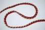 ELEGANCKI SZNUR PASMANTERYJNY ~ wys. 2,00cm ~ BORDO + ZŁOTO + KREM